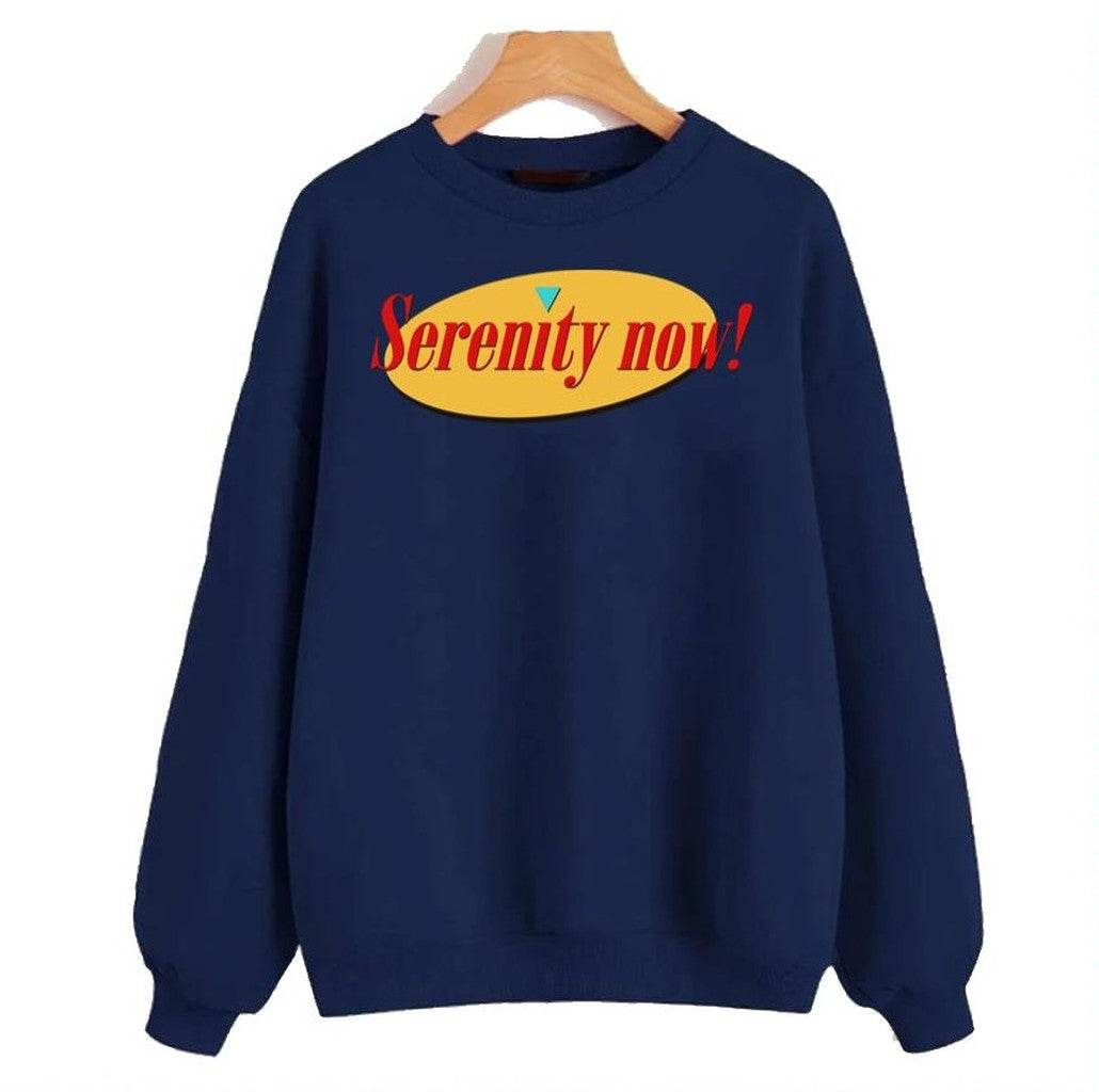 Serenity Now Red Logo Curb Your Enthusiasm Unisex Sweatshirt