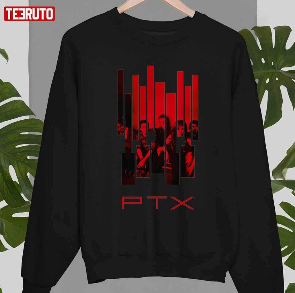 Red Pentatonix Group Music Unisex T-Shirt
