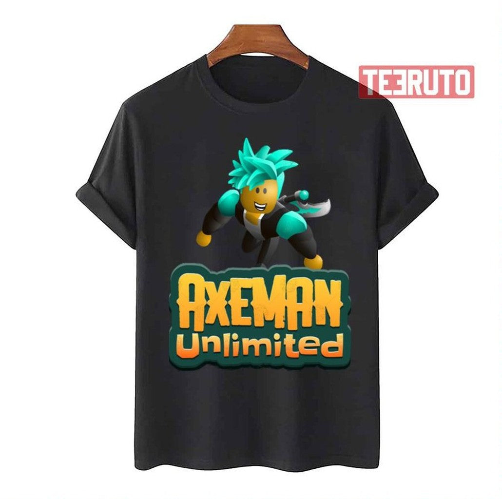 Axeman Unlimited Roblox Inspired Unisex T-Shirt