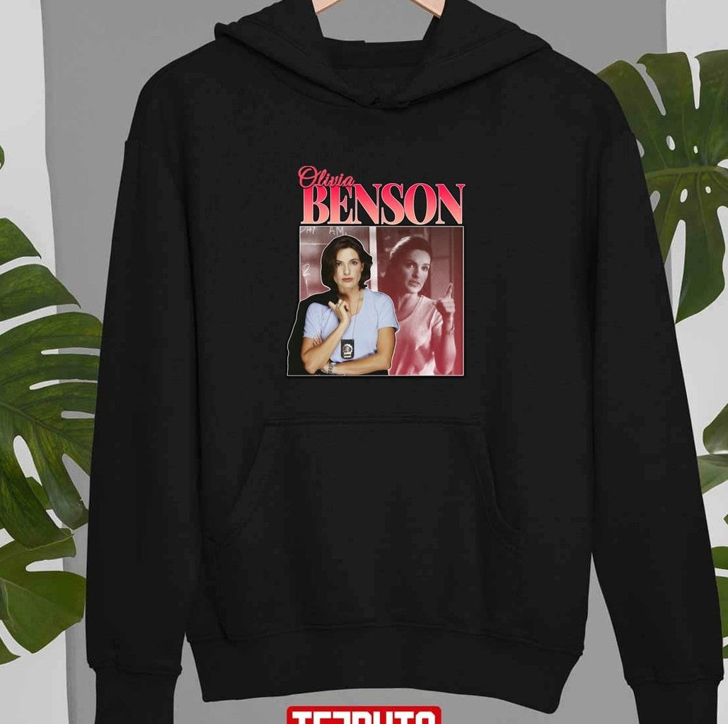 Olivia Benson 90s Inspired Vintage Law & Order Design Unisex T-shirt