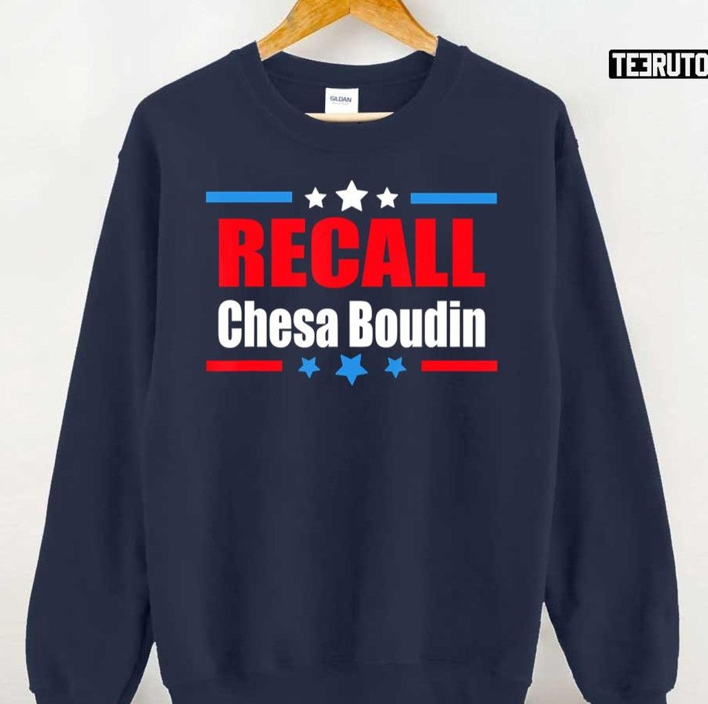 Retro Recall Chesa Boudin Anti San Francisco District Unisex T-Shirt