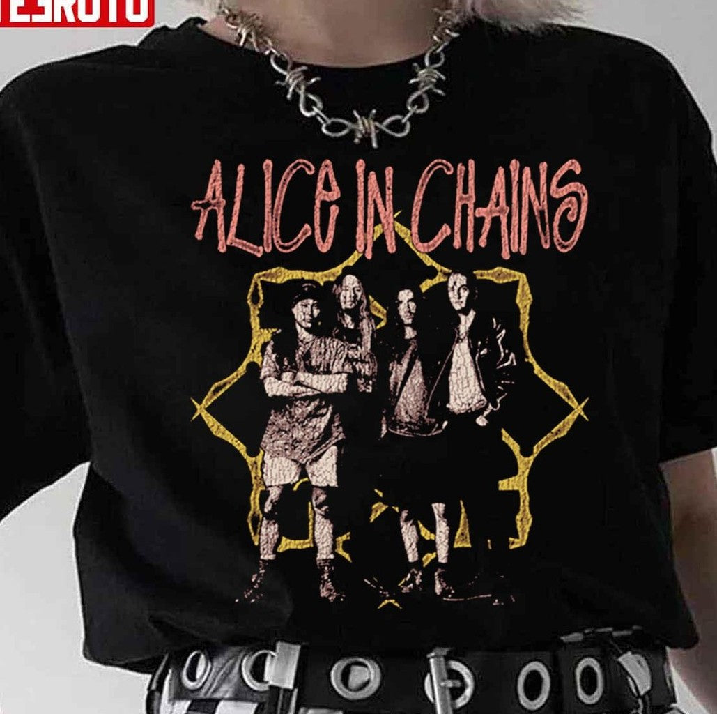 Rock Alice Tour Alice In Chains Unisex Hoodie