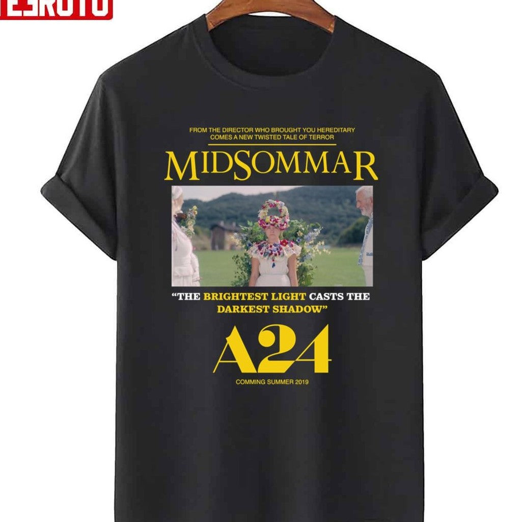 The Brightest Light Casts The Darkest Shadow Midsommar Movie Unisex T-Shirt