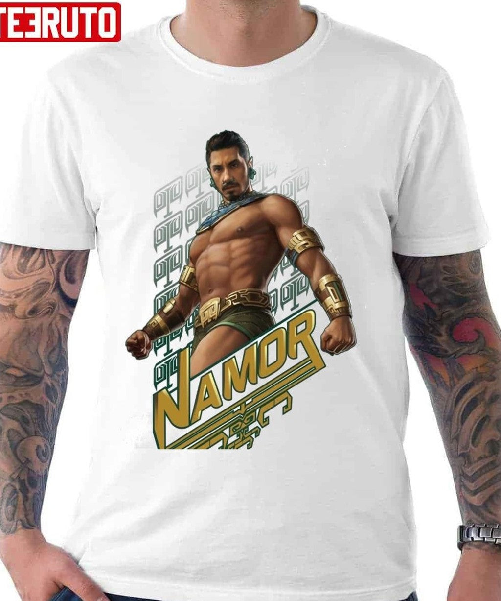 Animated Design Namor Wakanda Forever Black Panther Unisex Hoodie