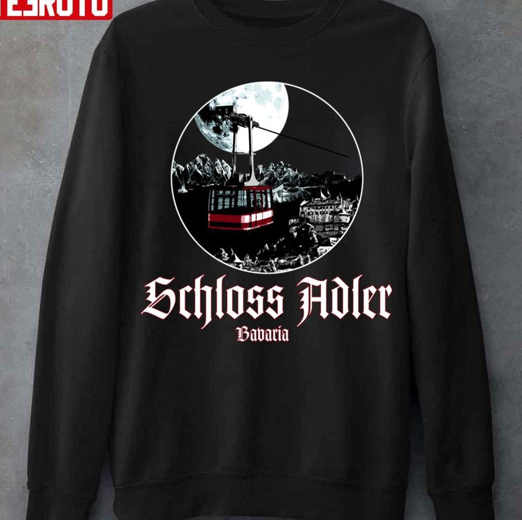 Schloss Adler Inspired By Where Eagles Dare Unisex Hoodie