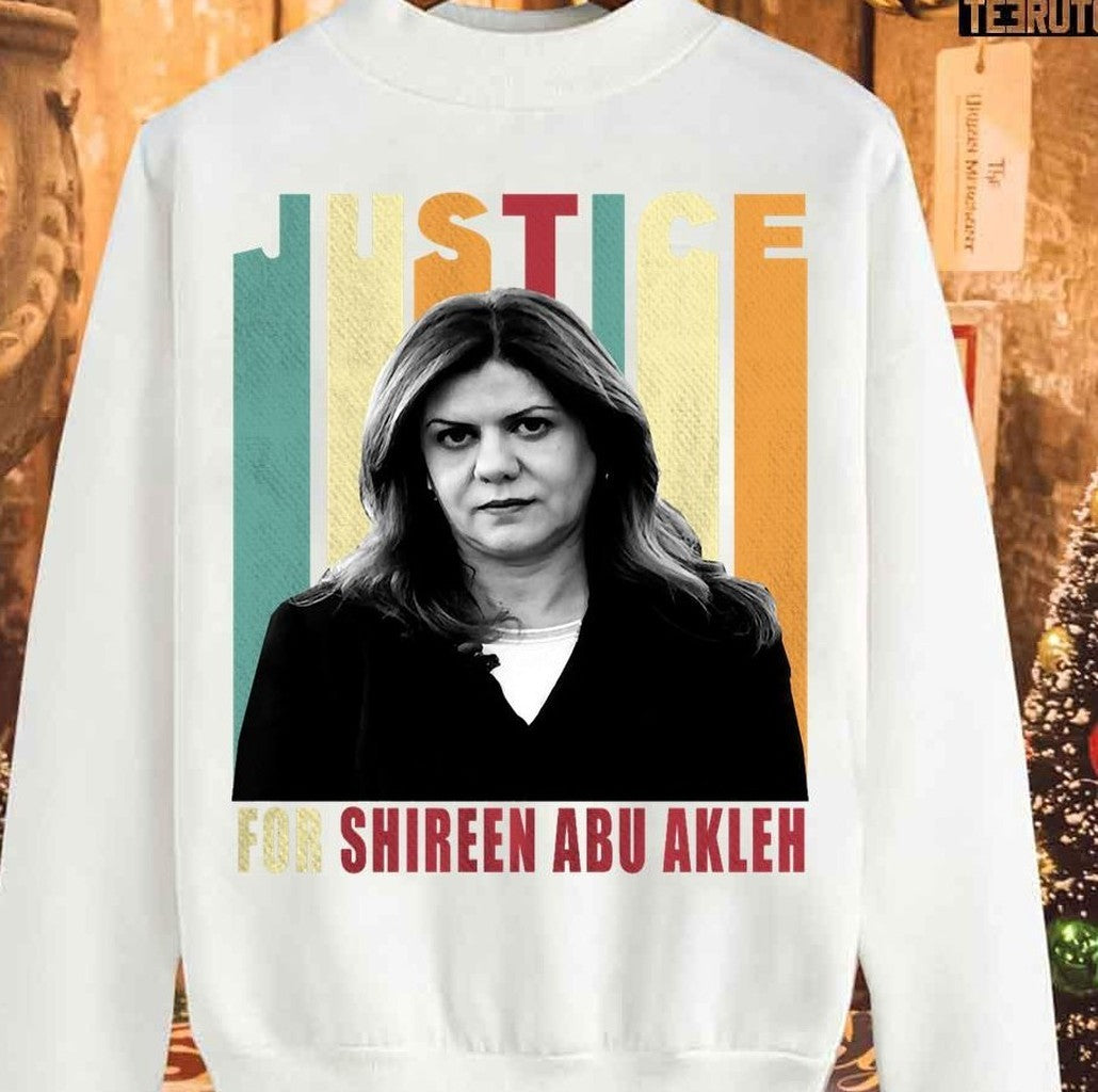 Rip Shireen Abu Akleh We Are All Shireen Unisex Sweatshirt