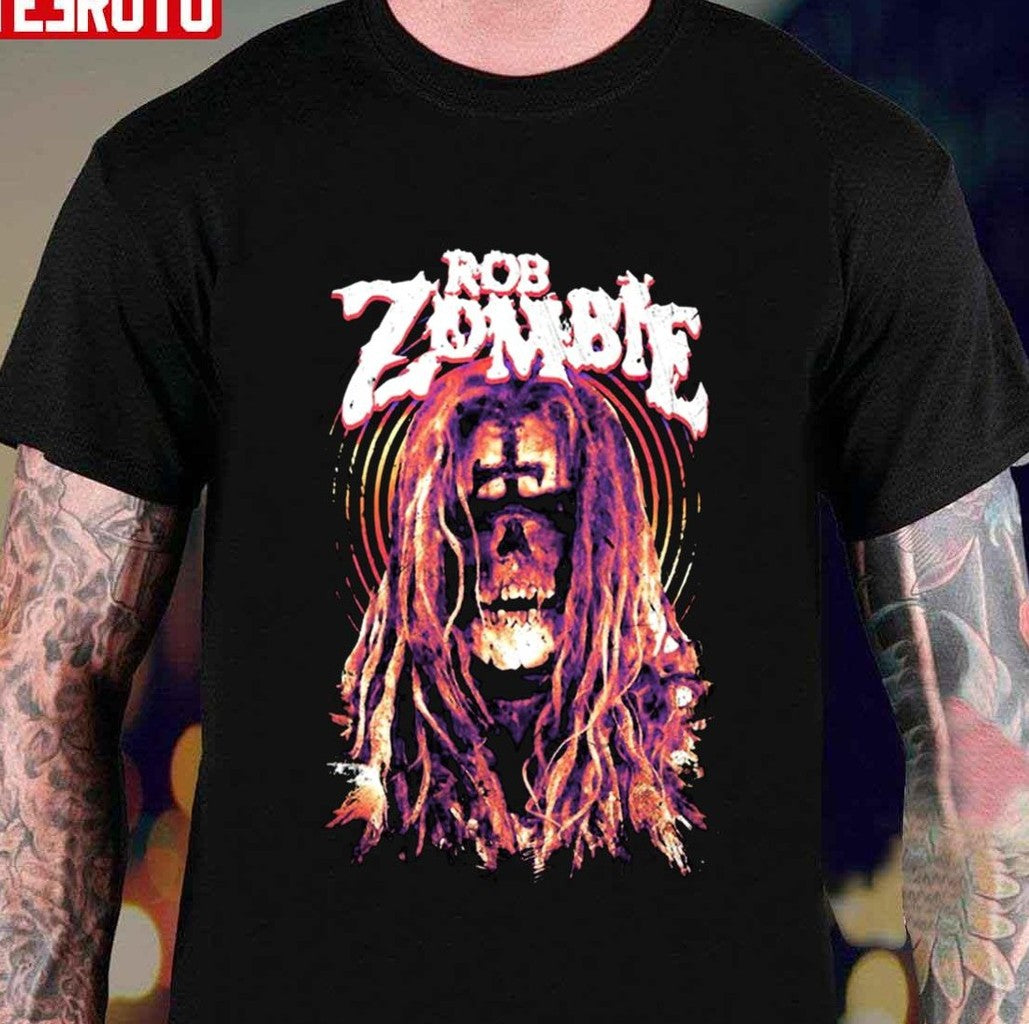 Skull Hypnosis Horro Rob Zombie Vintage Artwork Unisex T-Shirt