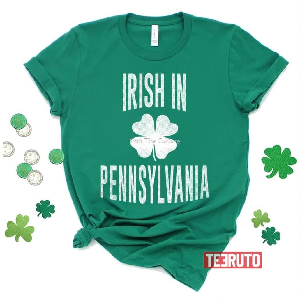 Pennsylvania Shamrock Pa Irish St Patrick's Day Unisex Sweatshirt