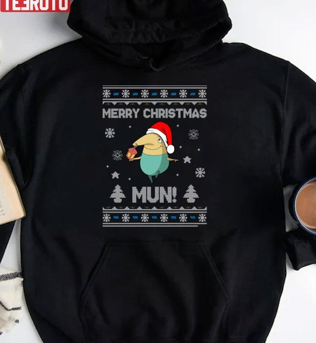 Ni No Kuni Drippy Merry Christmas Mun Unisex Sweatshirt -