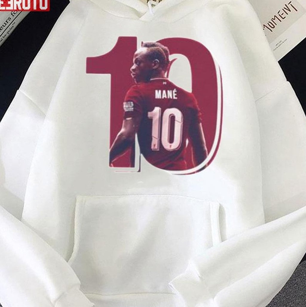 Sadio Mané Number 10 Red Design Unisex Sweatshirt