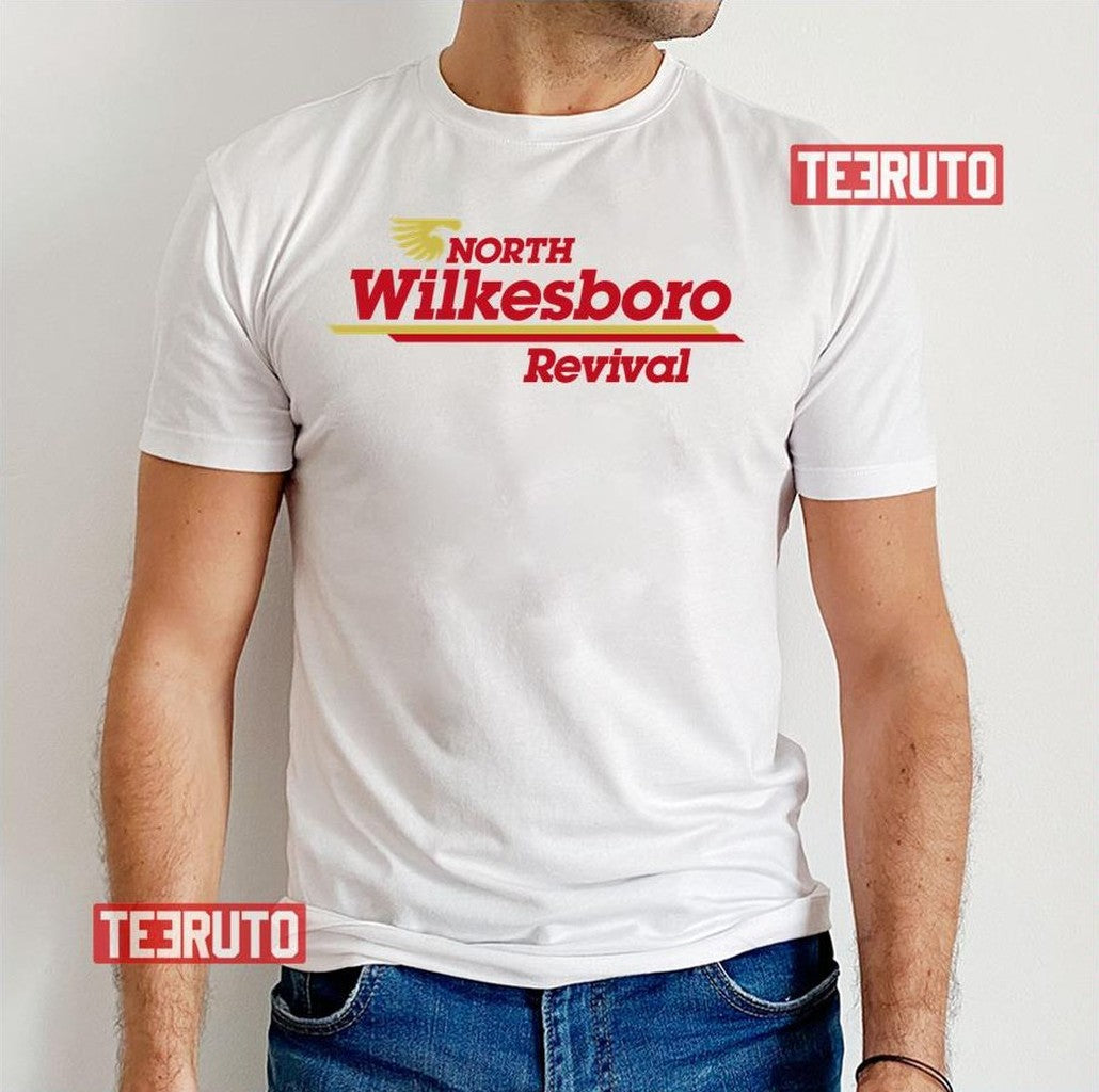 North Wilkesboro Revival Red Letters Unisex T-Shirt
