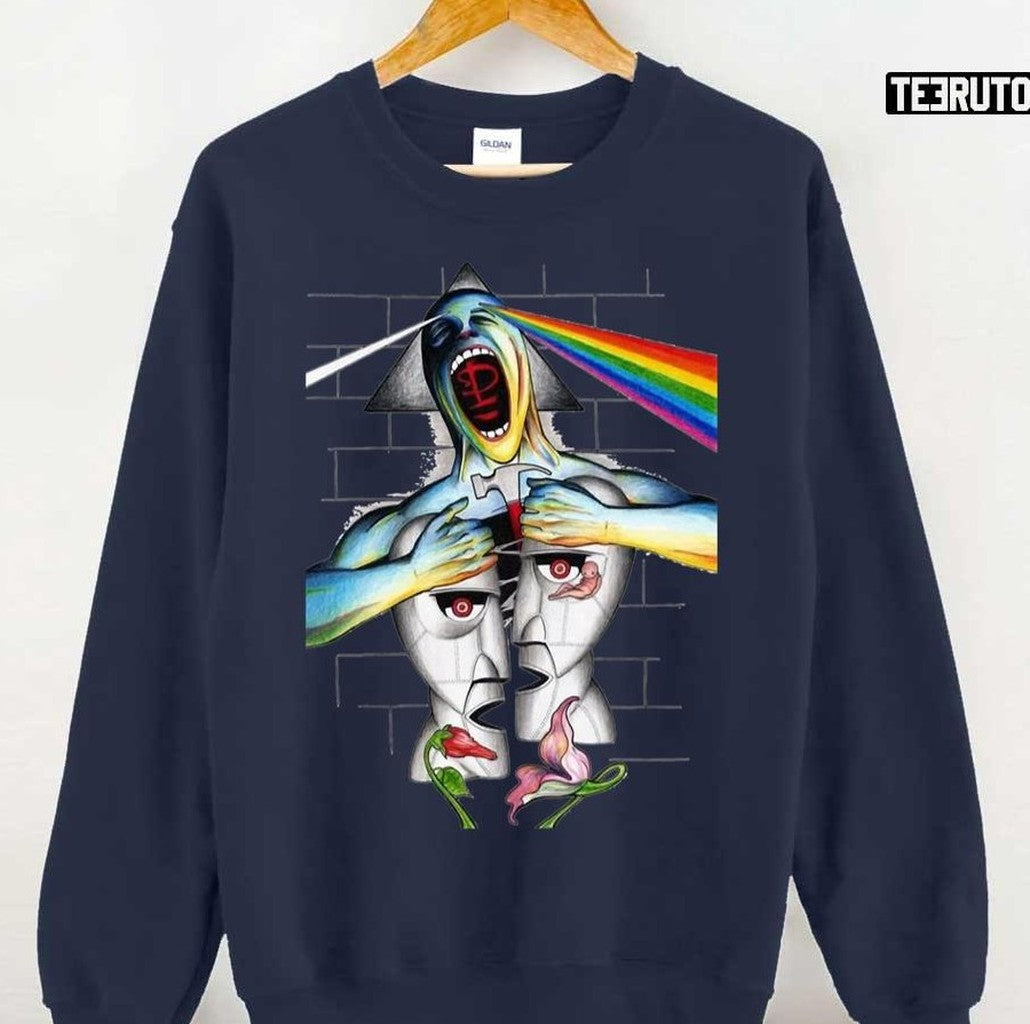 Rock Art Pink Floyd Unisex T-Shirt