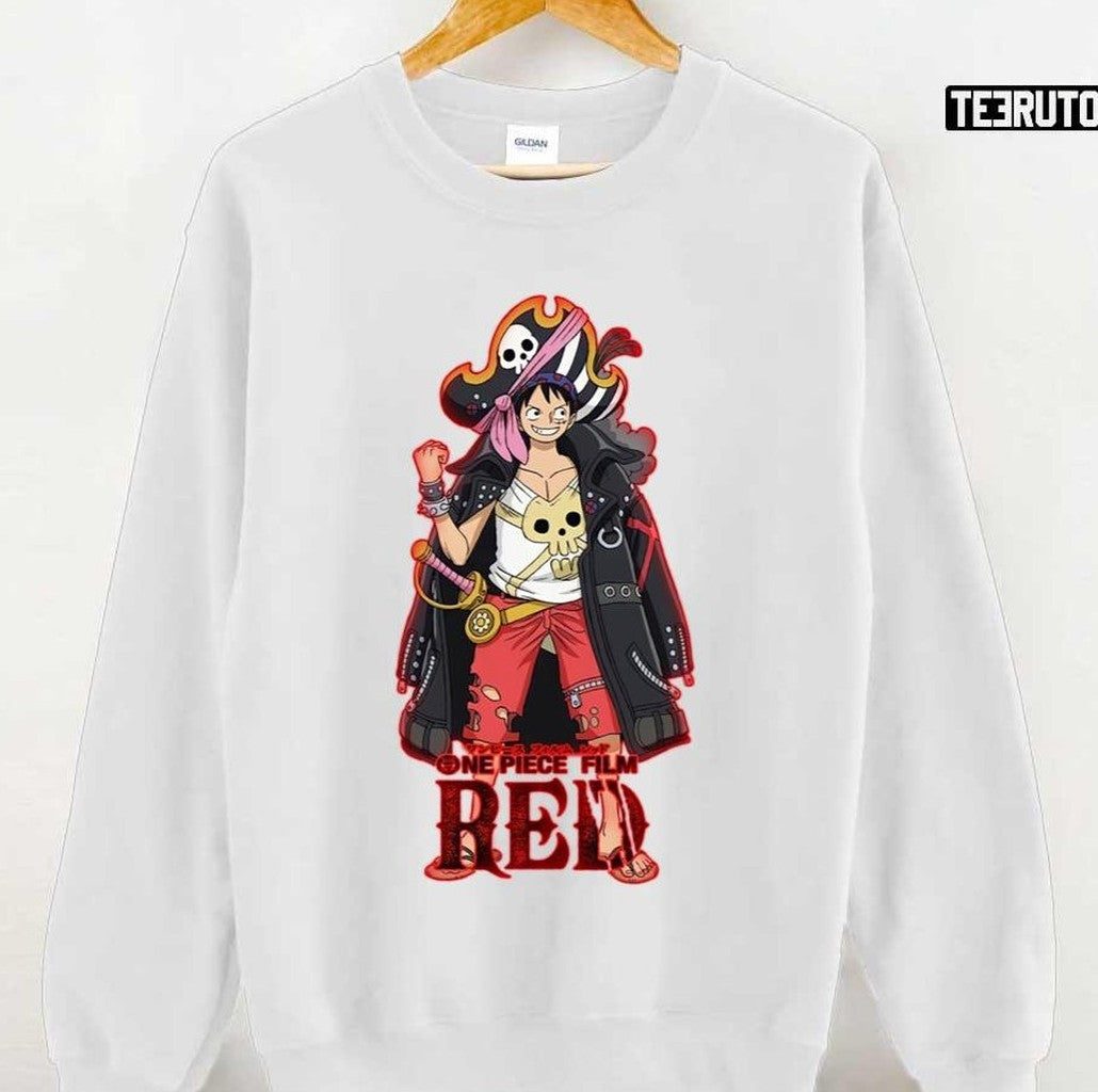 Pirate One Piece Film Red Monkey D Luffy Unisex T-shirt