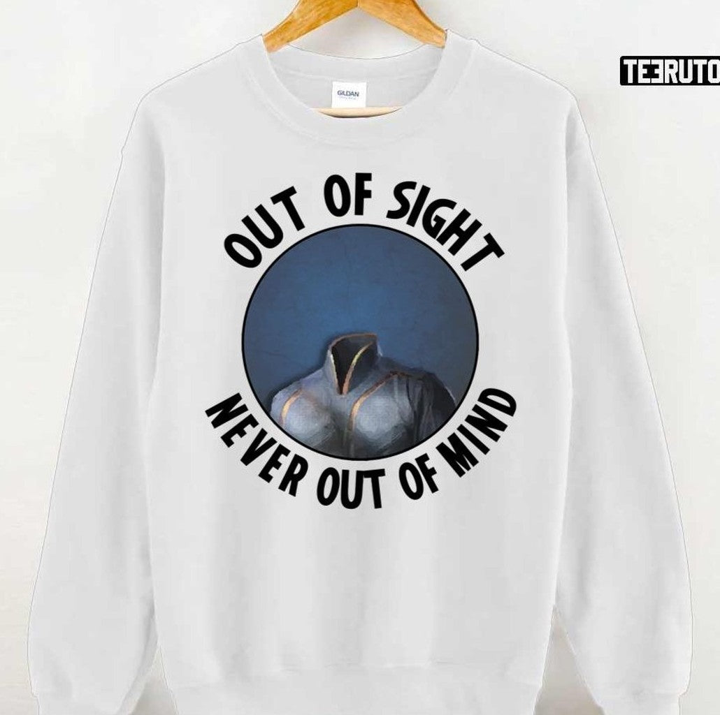 Out Of Sight Never Out Of Mind Rip Translucent The Boys Unisex T-Shirt