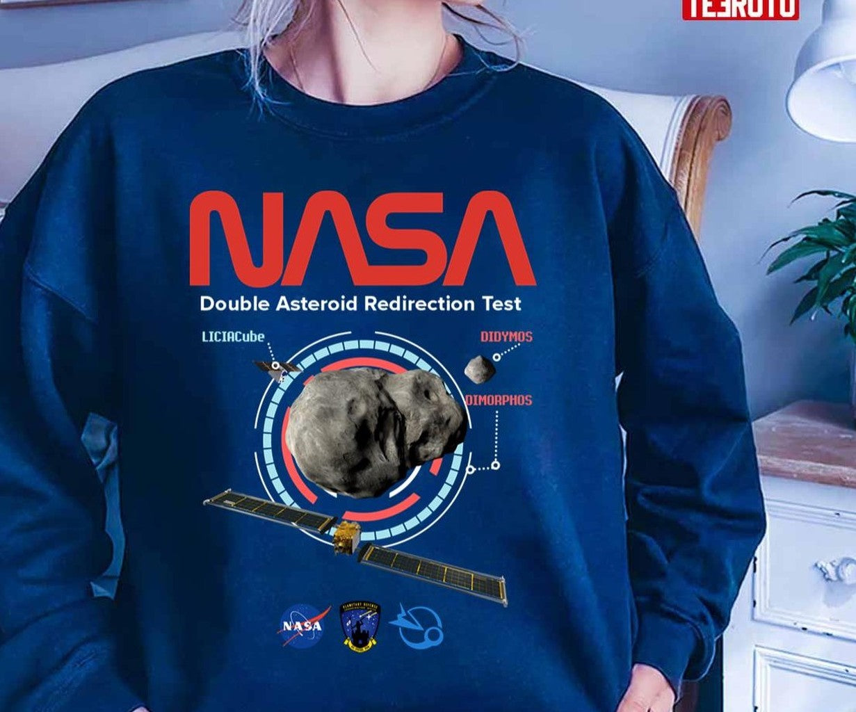 NASA Dart Double Asteroid Redirection Test Unisex T-Shirt