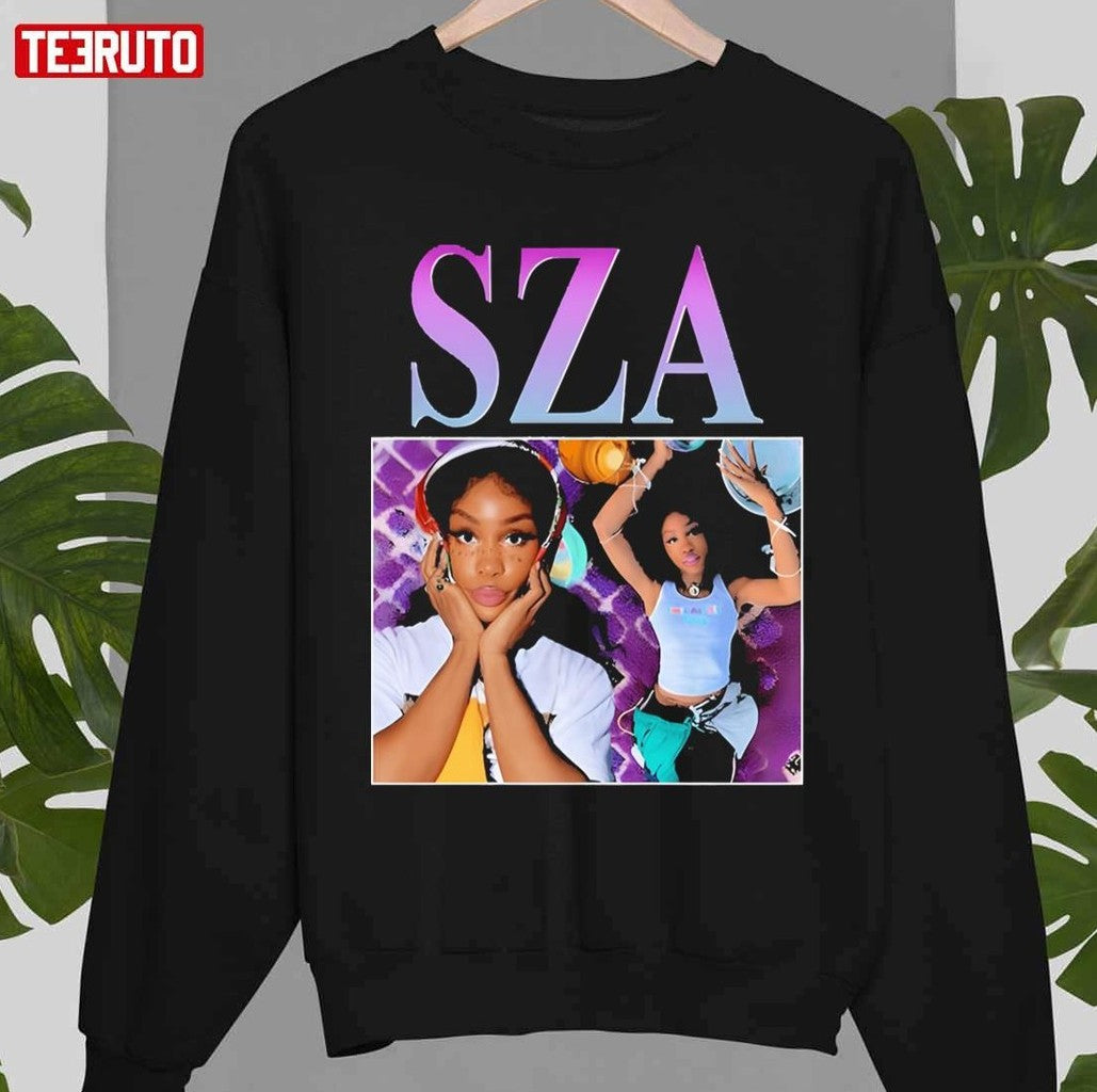 Music Sza Girl Retro Graphic Unisex T-shirt