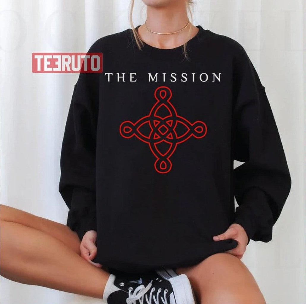 Red Symbol The Mission Unisex Sweatshirt