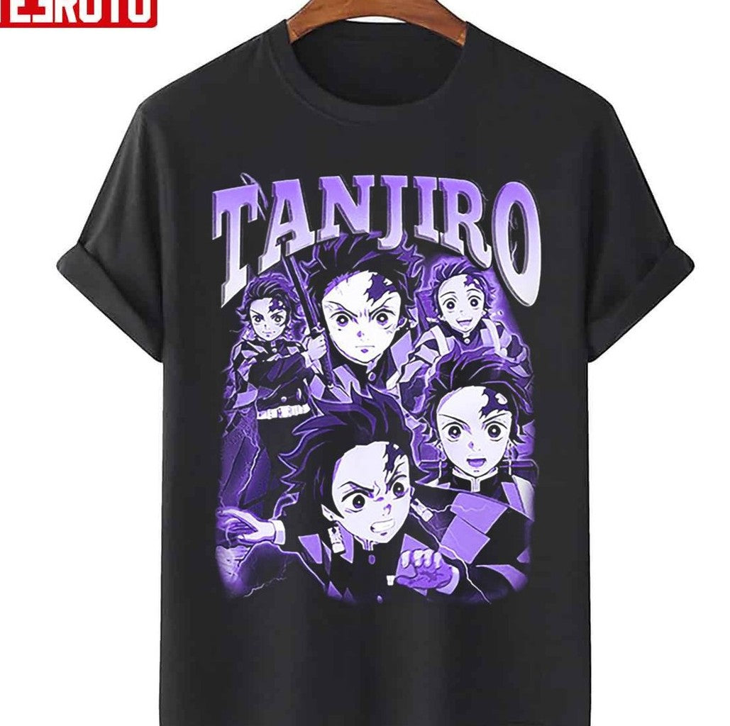 Tanjiro Purple Art Demon Slayer Kimetsu No Yaiba Unisex Sweatshirt