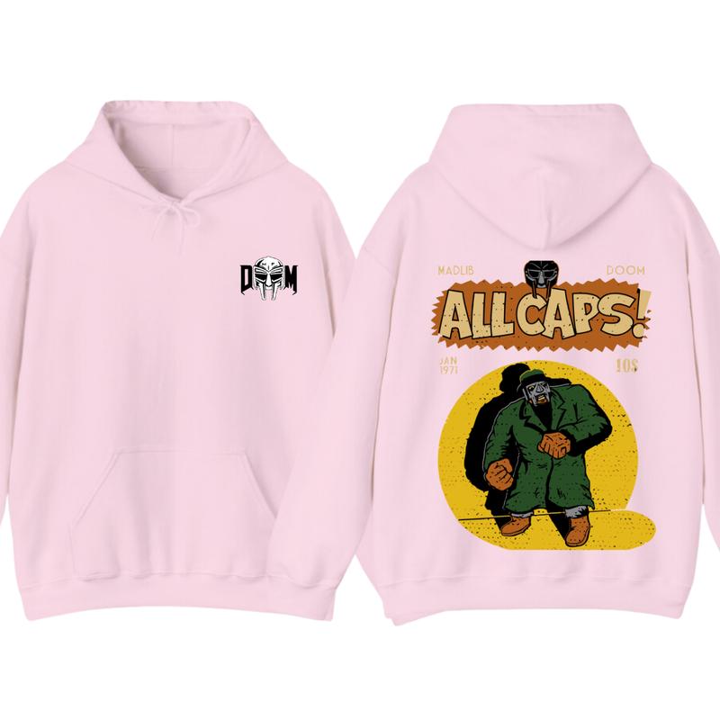 MF Doom Madlib All Caps T-Shirt Sweatshirt Hoodie