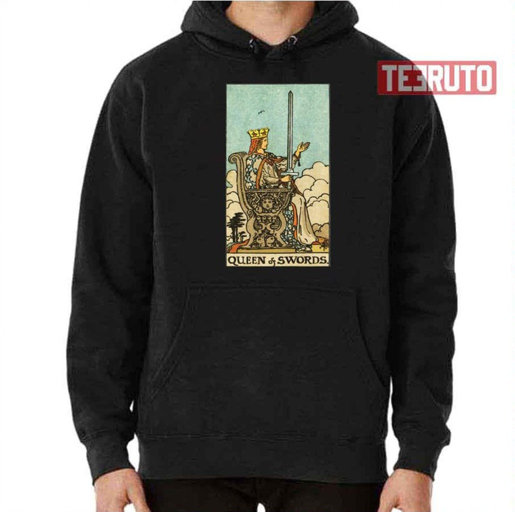 Queen Of Swords Tarot Unisex T-Shirt