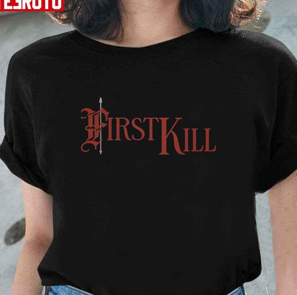 Netflix Logo First Kill Vintage Retro Unisex Sweatshirt