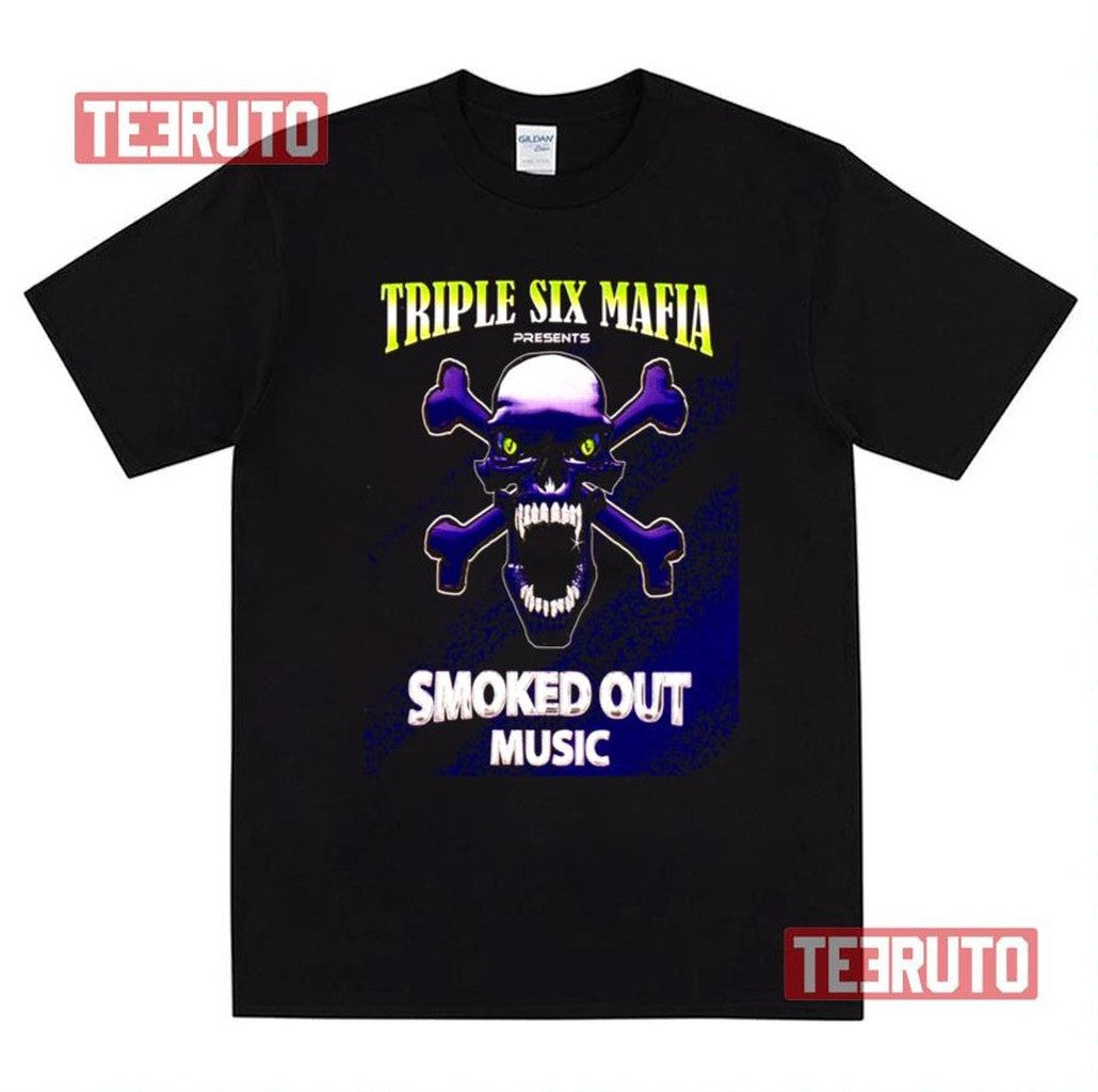 Smoked Out Music Triple Six Mafia Unisex T-Shirt