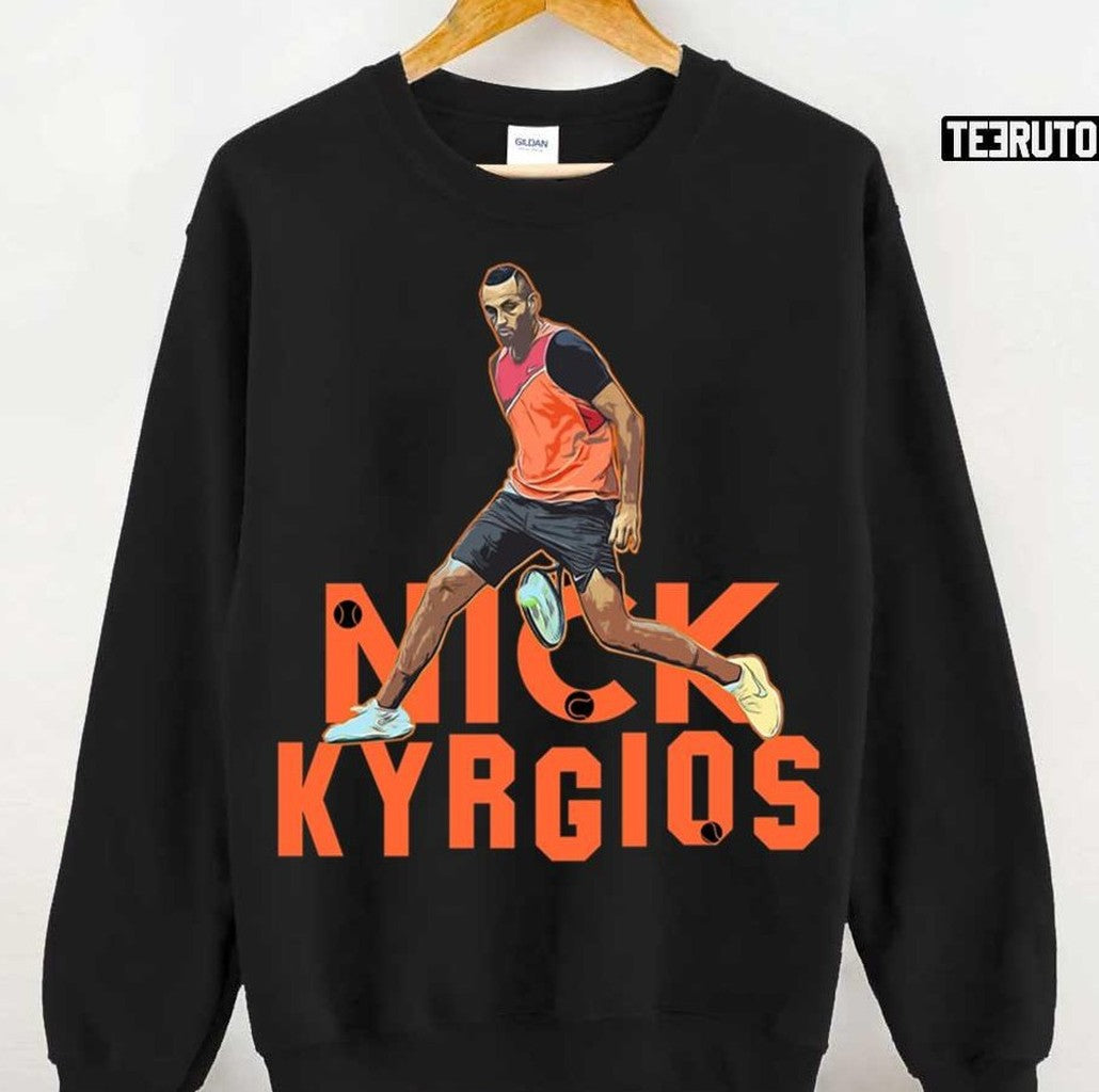 Nick Kyrgios Yellow Design Tennis Pro Unisex Hoodie
