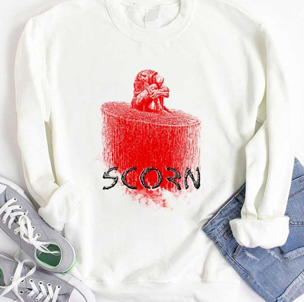 Red Scorn Art Unisex Hoodie