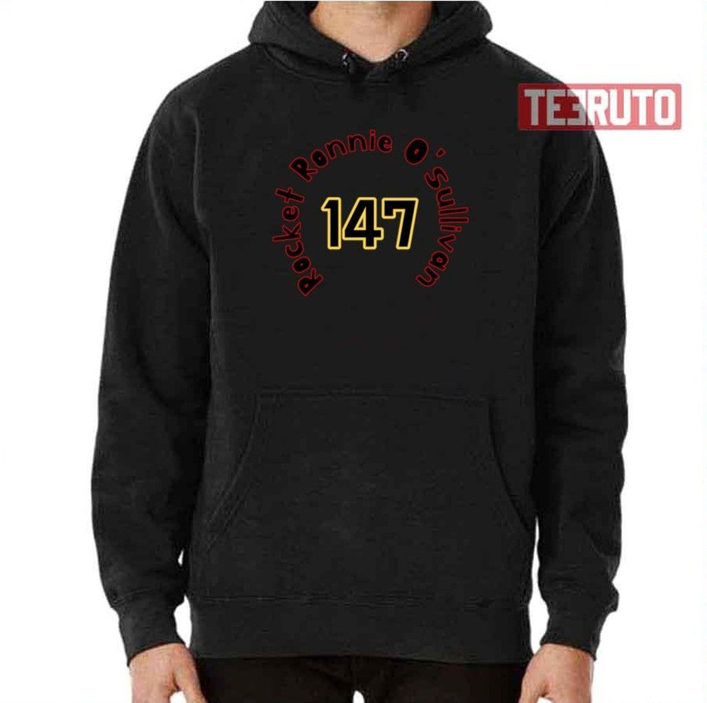 Number 147 Rocket Ronnie O'sullivan Snooker Unisex T-Shirt