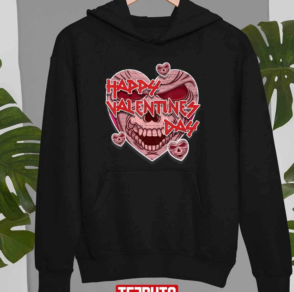 Anti Valentines Day Death Metal Rocker Musician Unisex T-Shirt