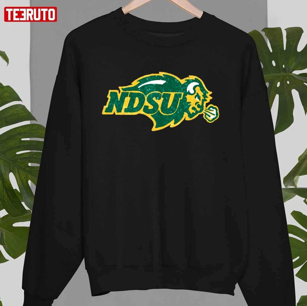 North Dakota State University Glitter Logo Unisex Sweatshirt