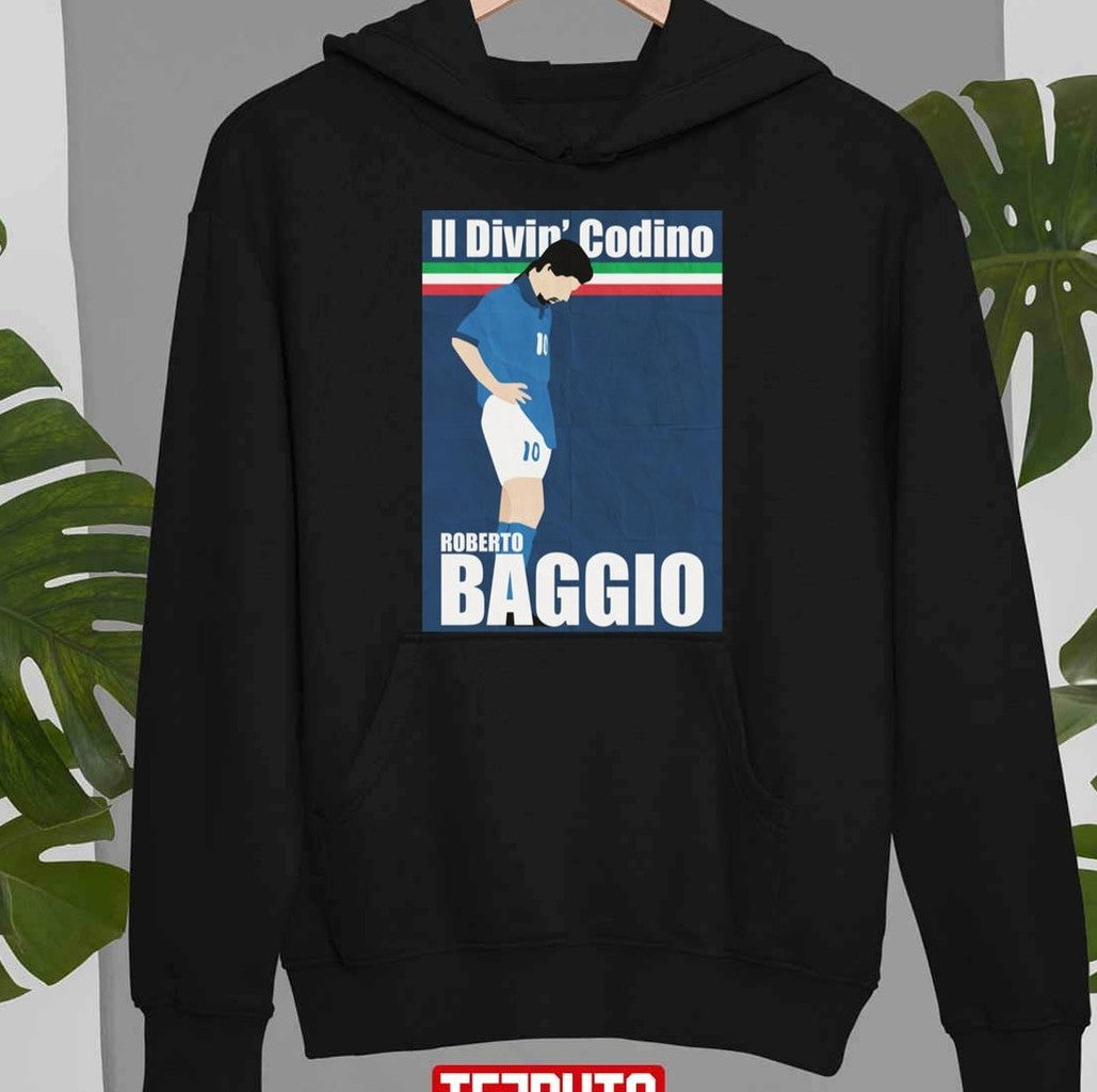 Baggio Die Standing Moment Roberto Baggio Unisex T-Shirt