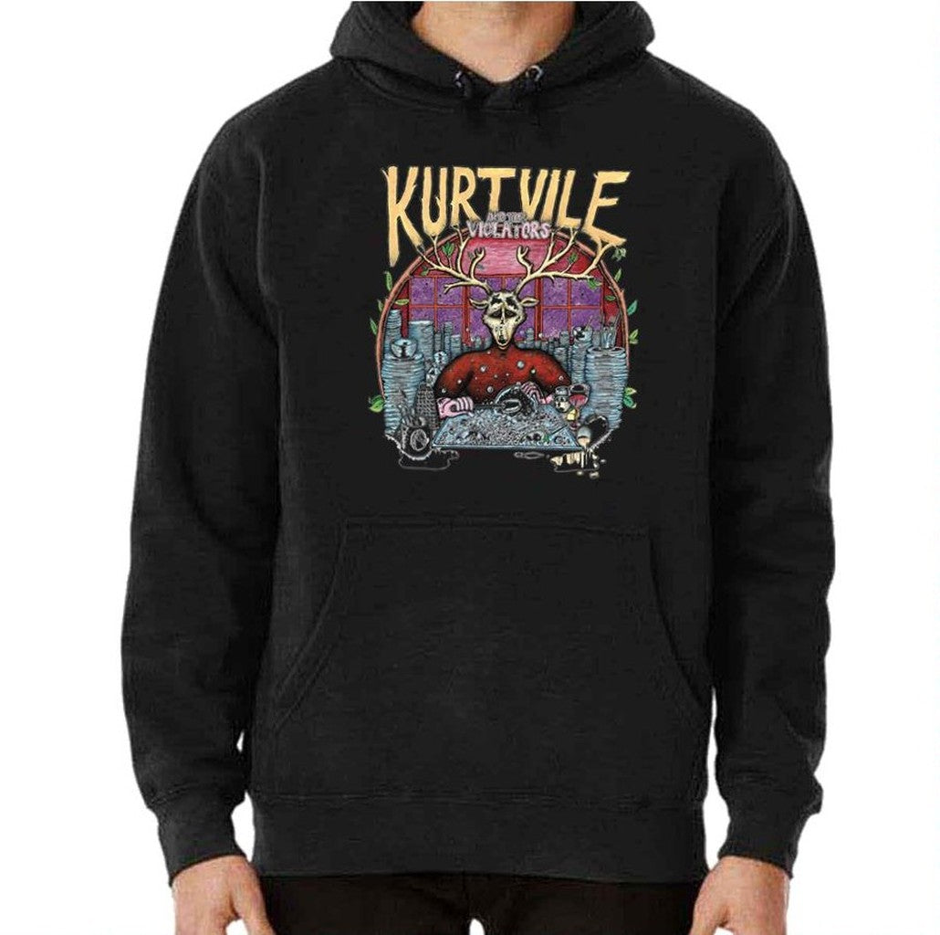 Never Run Away Kurt Vile Unisex Hoodie