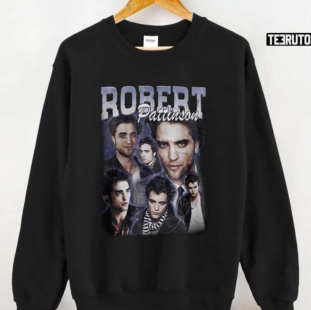 Robert Pattinson Robert Pattinson Printed Graphic Edward Cullen Fan Rap Hiphop Vintage Unisex T-Shirt