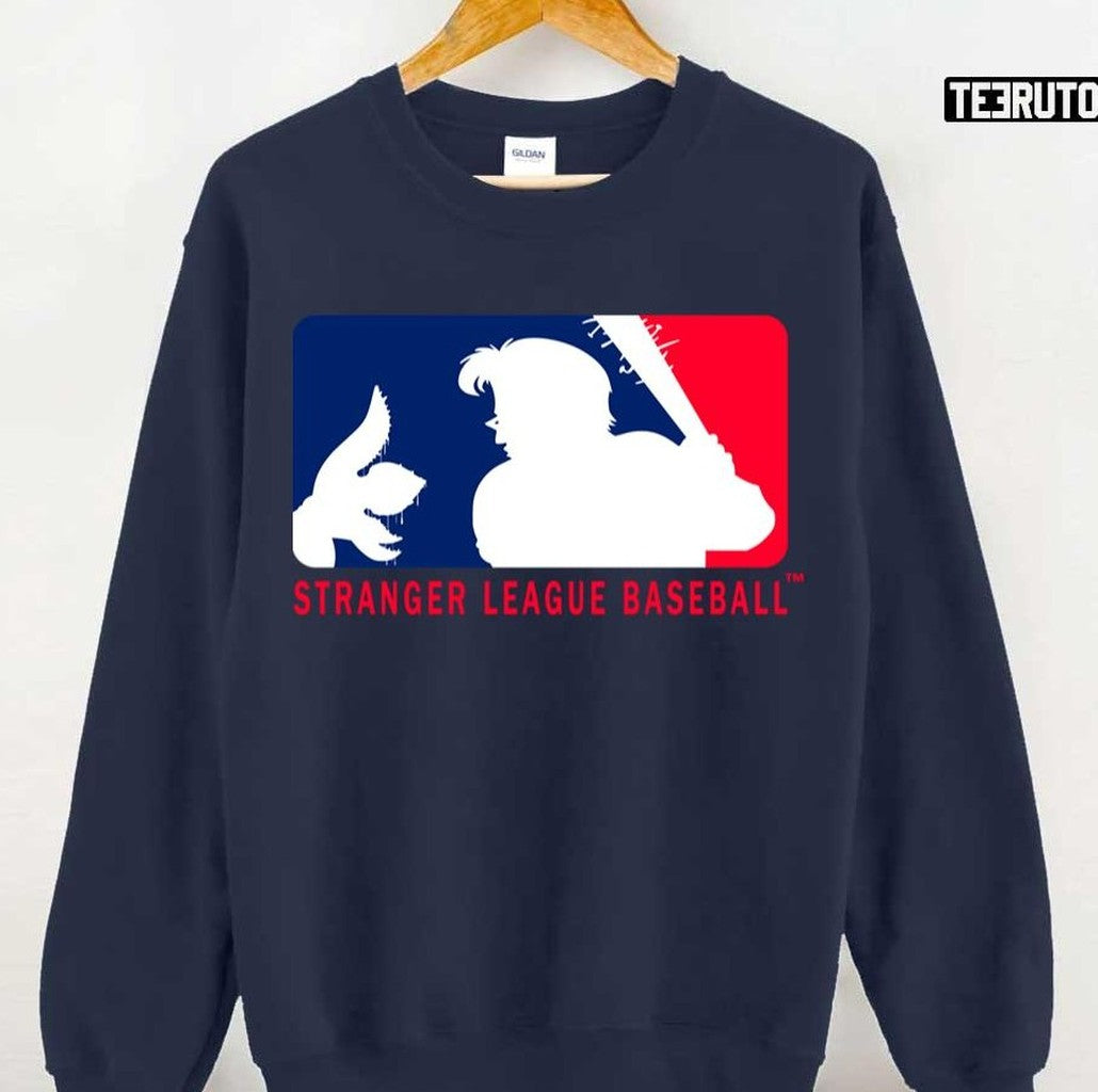 Stranger League Baseball Major League Babysitter Inspired By Stranger Things Team Steve Unisex T-shirt