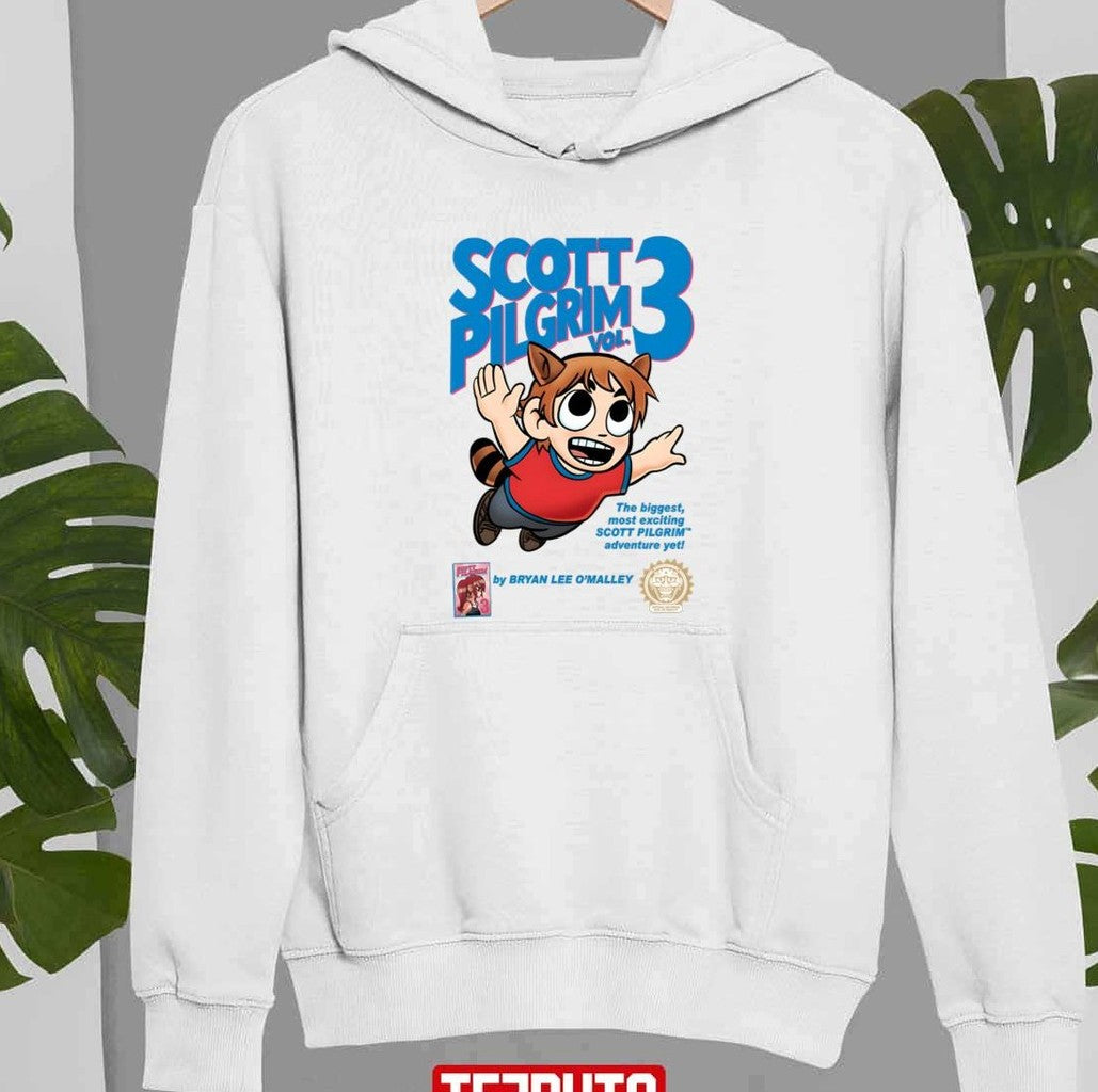 Super Mario Bros Inspired Scott Pilgrim Act Scott Pilgrim Vs. The World Unisex Sweatshirt