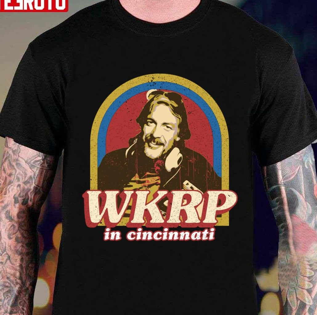 Andy Travis Wkrp In Cincinnati Wkrp In Cincinnati Retro Unisex T-shirt