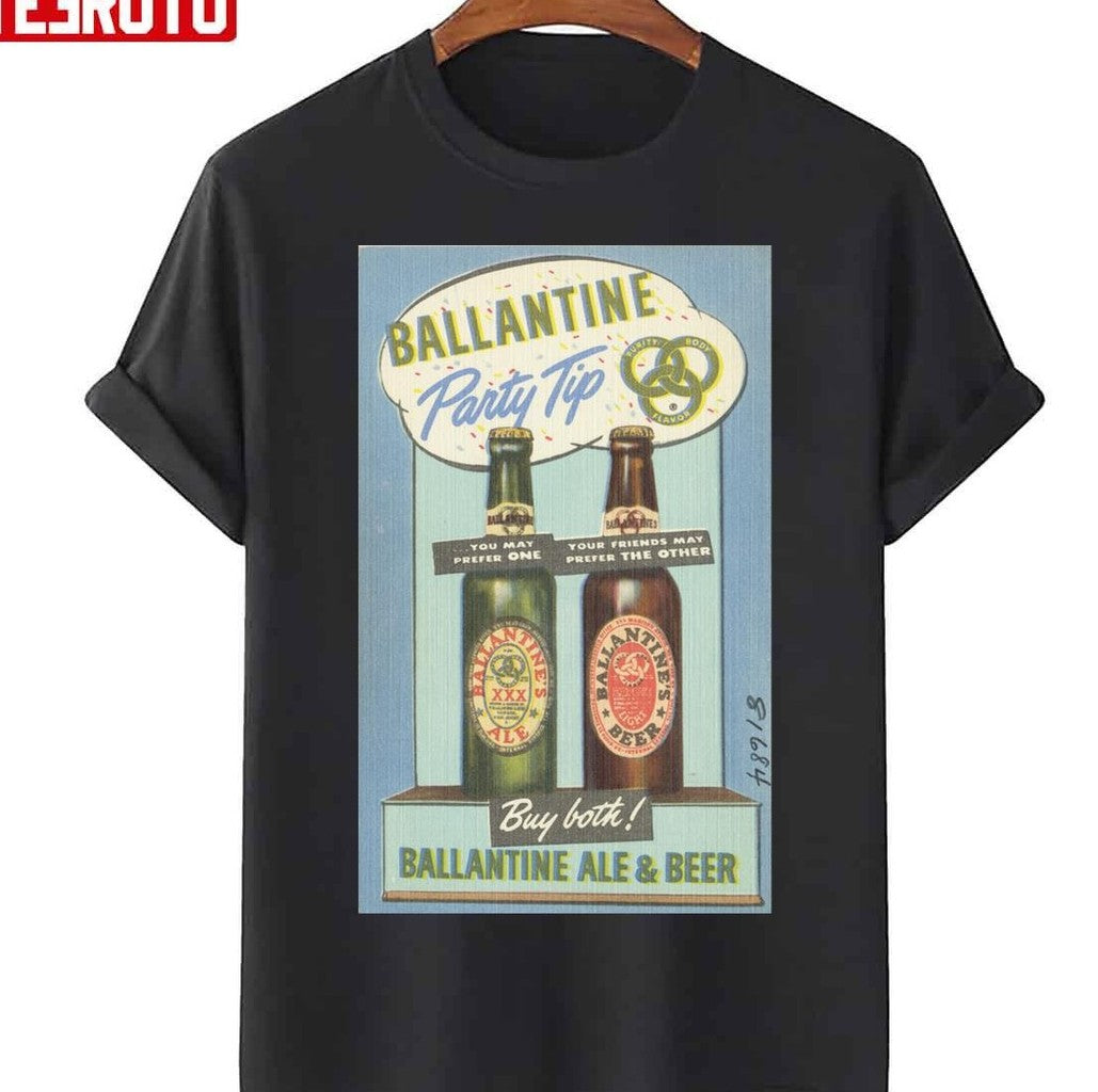 Ballantine Ale And Beer Unisex T-Shirt