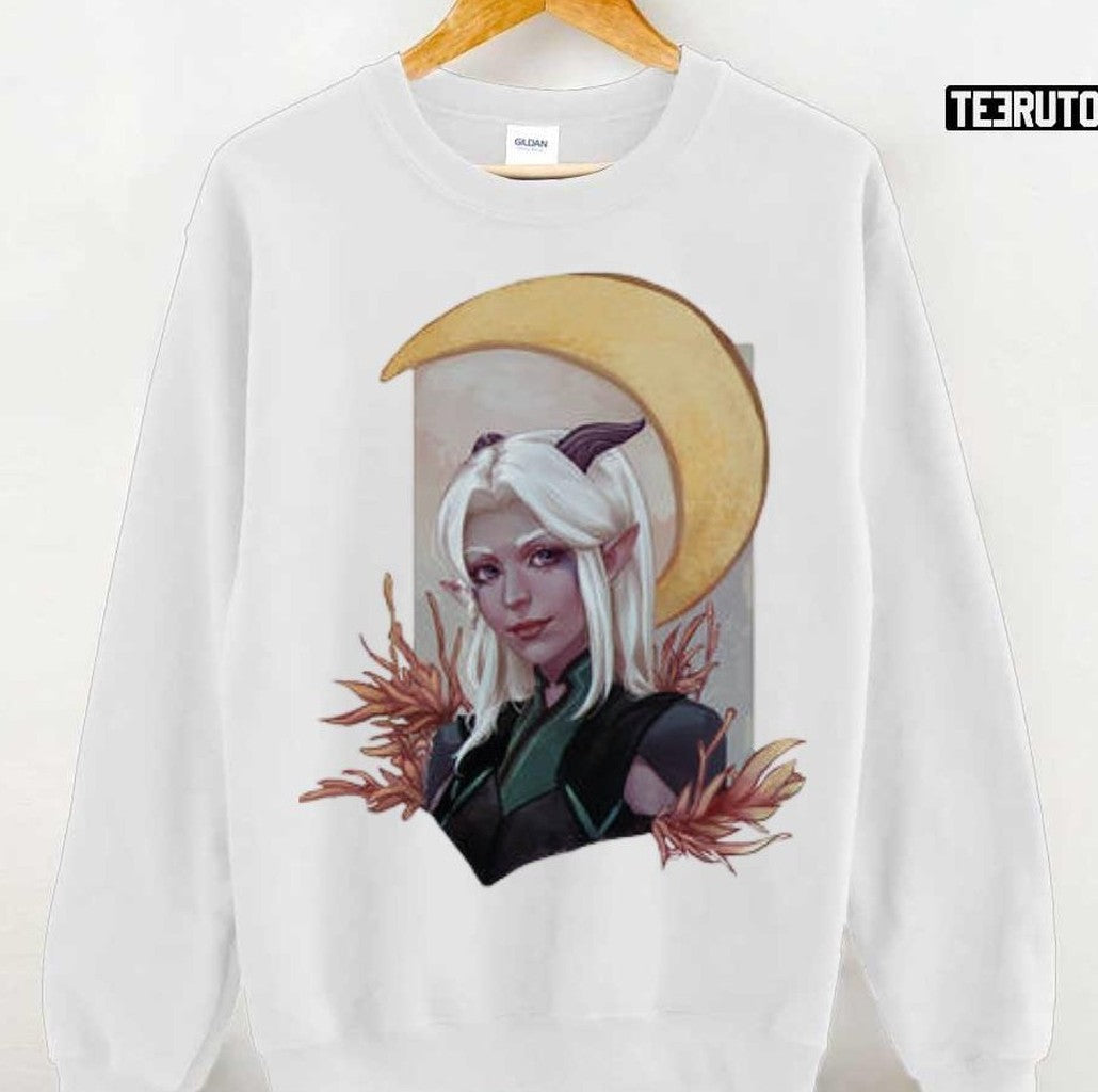 The Dragon Prince Rayla Colored Design Unisex Sweatshirt