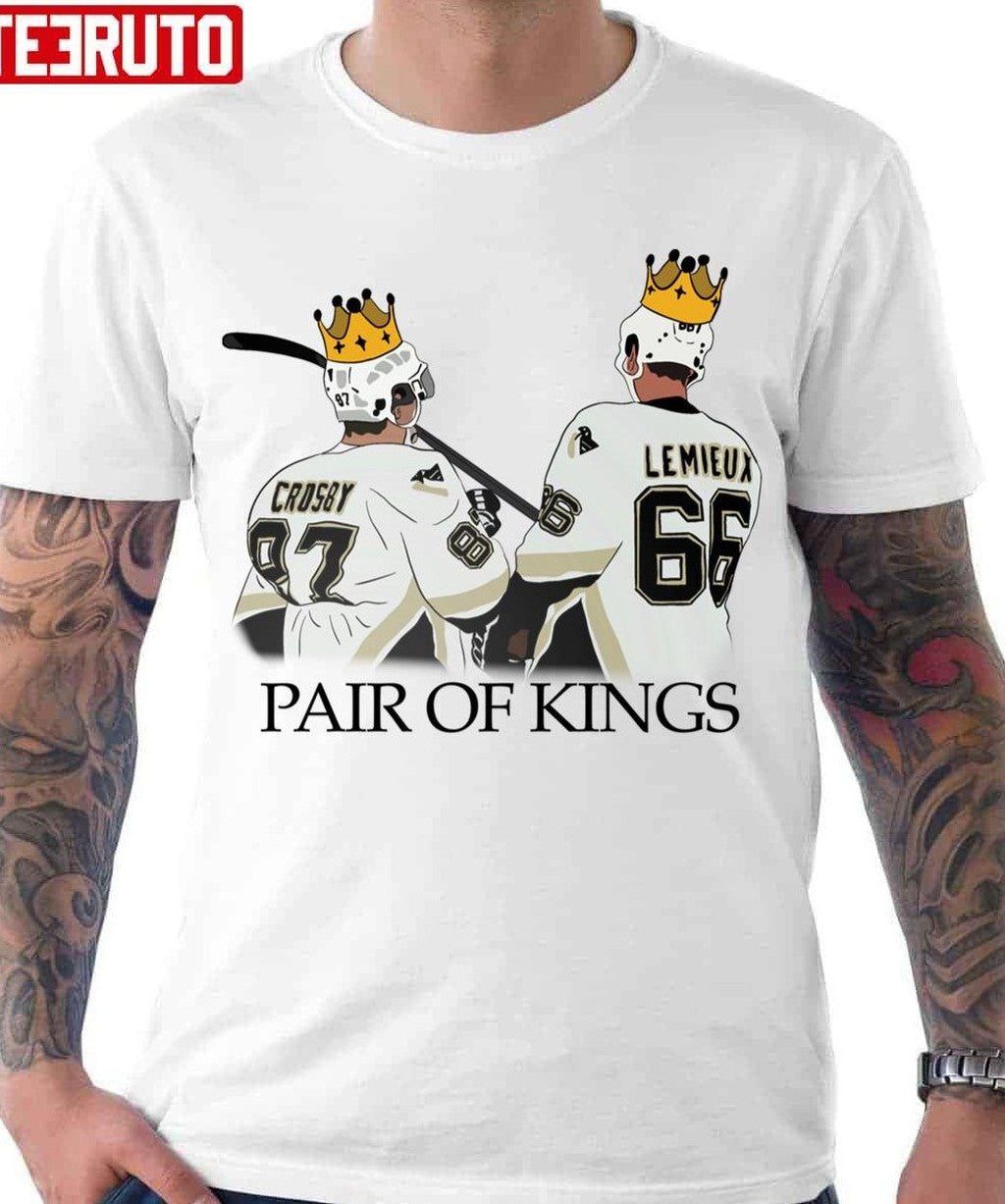 Pair Of Kings Pittsburgh Penguins Hockey Unisex Hoodie