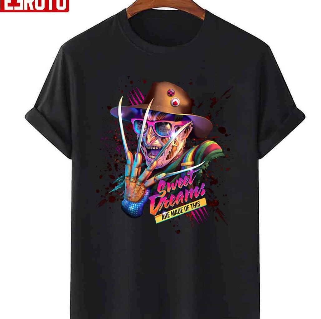 Sweet Dreams Are Made Of This Freddy Krueger Retro Art Unisex Sweatshirt
