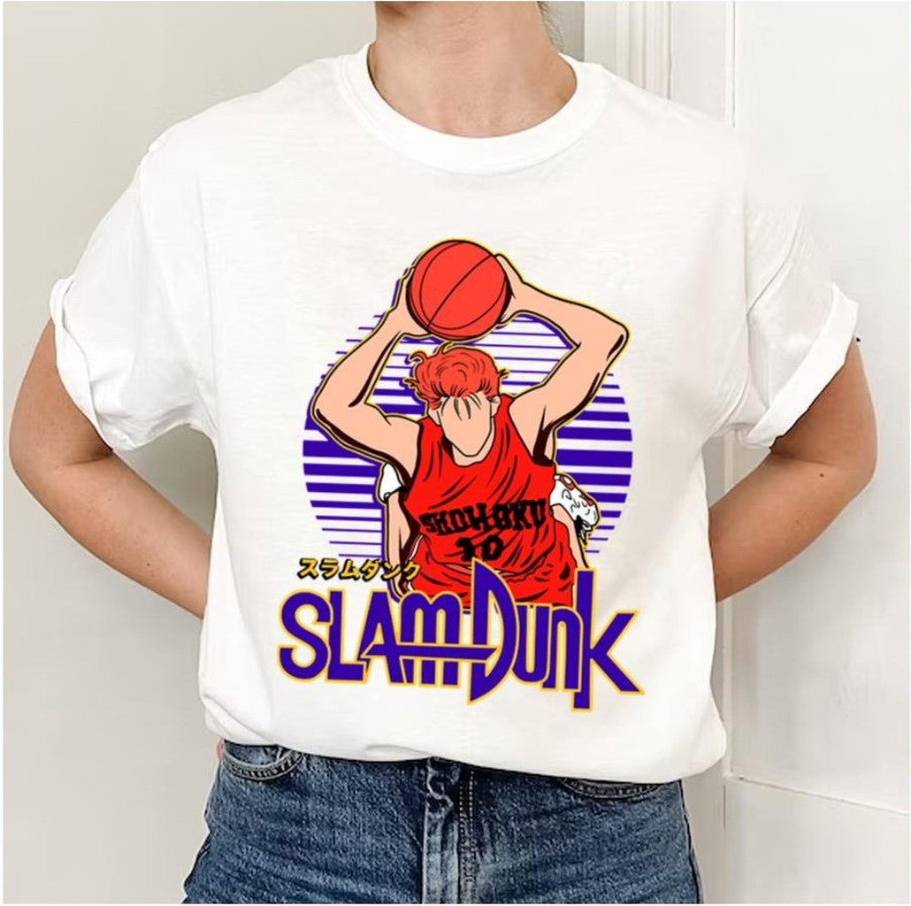 Purple Art Basketball Anime Slam Dunk Unisex Sweatshirt