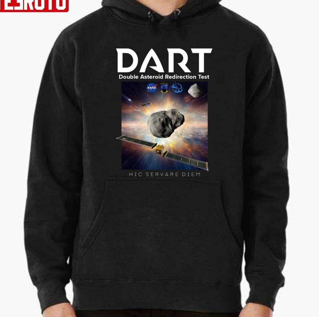 Astronomy Dart Double Asteroid Redirection Test Unisex T-Shirt