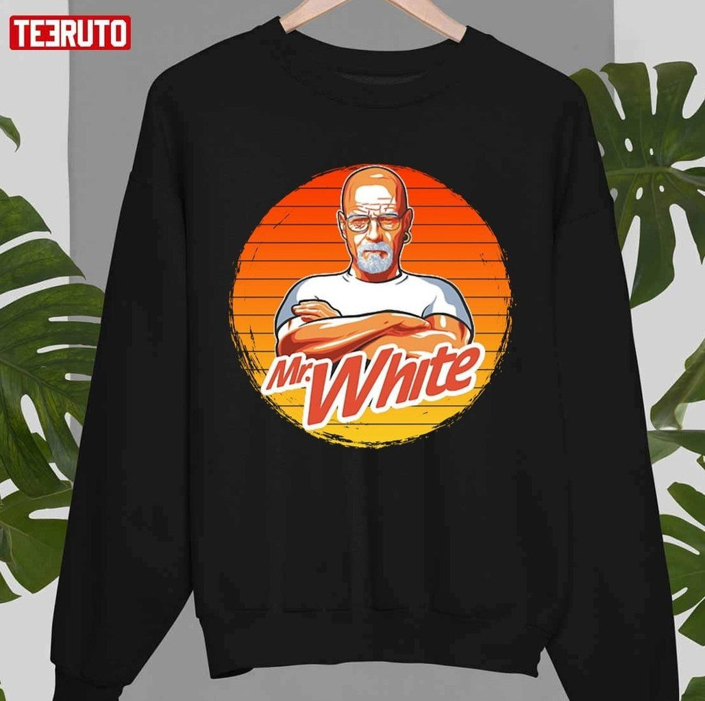 Mr White Bryan Cranston Retro Sunset Unisex T-Shirt