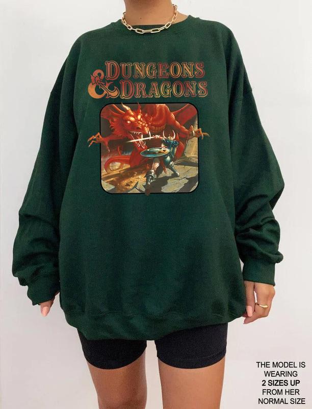 Vintage Dungeons and Dragons Inpsired Tee, Dungeons & Dragons 1974 Inspired Tee, DnD Shirt, Dungeon Master Sweatshirt