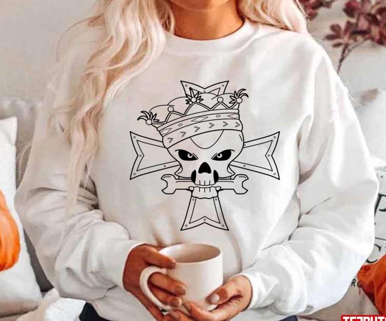 Skull Design Overwatch Junk Queen Unisex Hoodie