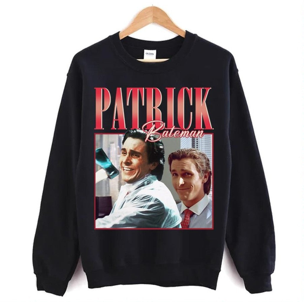 Patrick Bateman Red Smile Collage Unisex T-Shirt