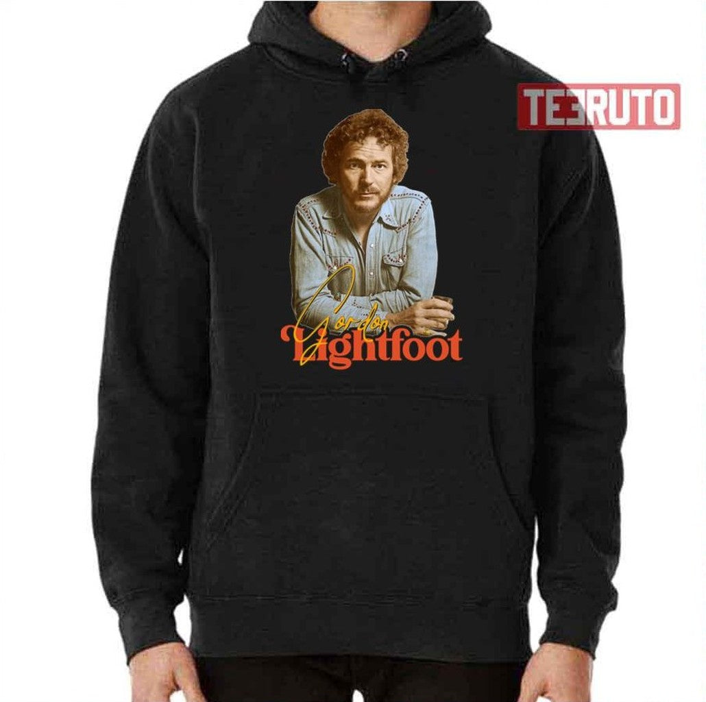 Retro Folk Rock Icon Music Gordon Lightfoot Unisex T-Shirt
