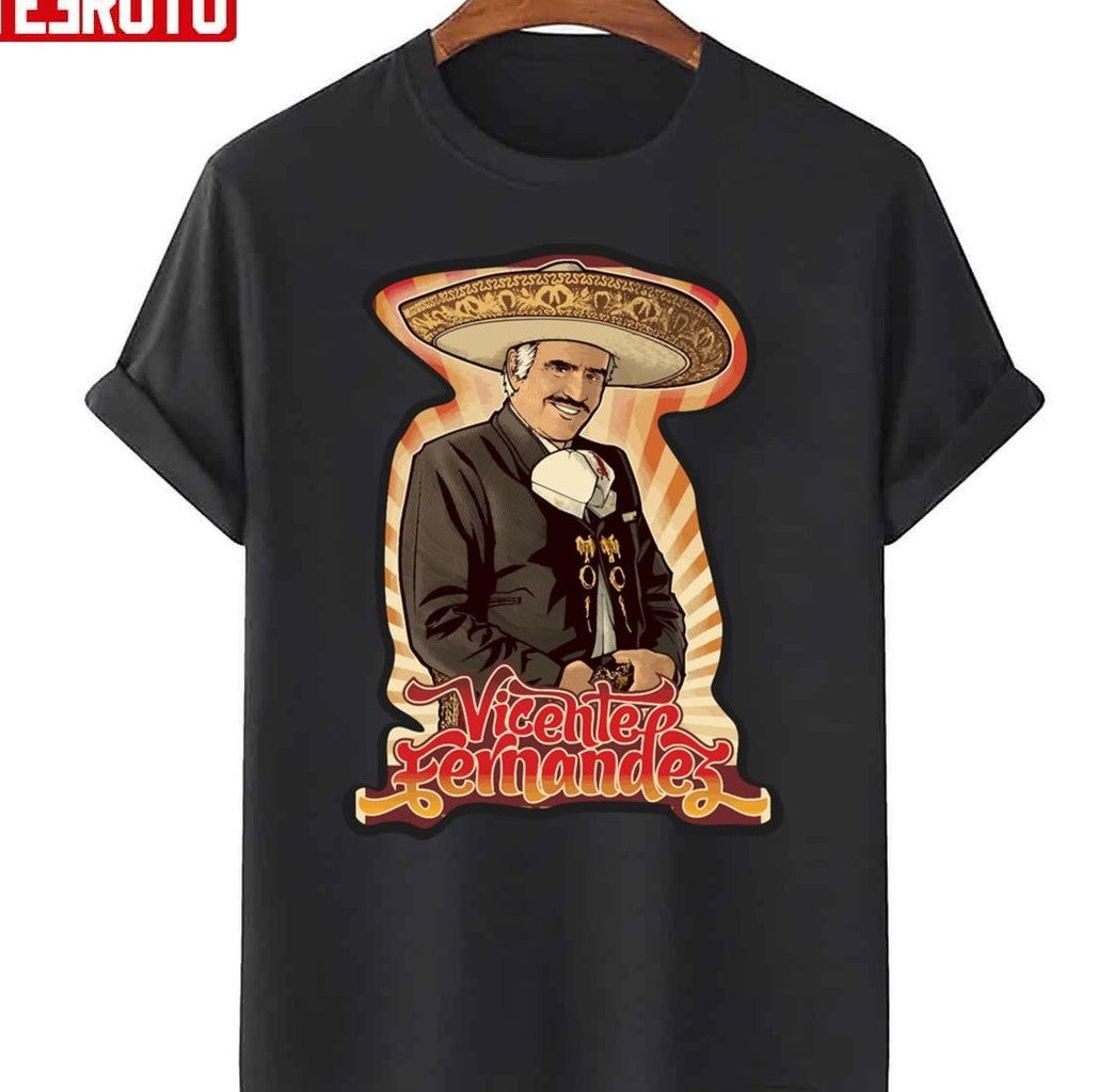 Rip Vicente Fernandez Vintage Art Unisex T-Shirt