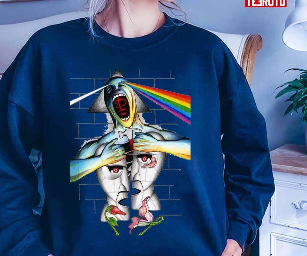 Rock Art Pink Floyd Unisex T-Shirt